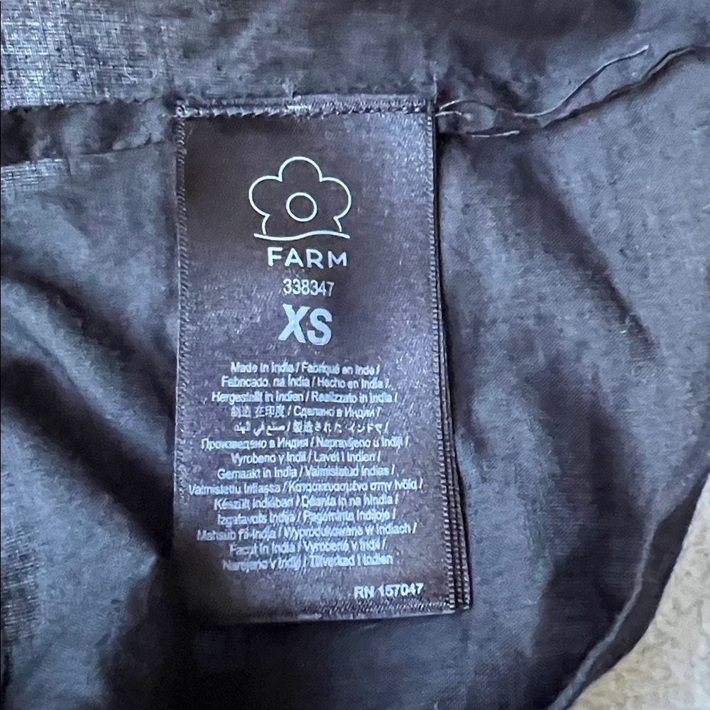 Farm Rio Linen Top - Picture 5 of 8